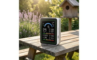 10-in-1 Air Quality Monitor Multi-Sensor Air Quality Monitor CO2 Sensor Real-Time Display Smart