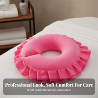 U-Shaped Face Pillow Comfortable Massage Table Face Cradle Supportive Spa Headrest Pillow for Beauticians, Office Workers, Beauty Salon, Home, Travel