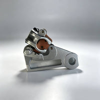Rear Hydraulic Disc Brake Assembly Replacement Rear Hydraulic Brake Assembly Hardware Silver-Toned Compact for Motorcyclists