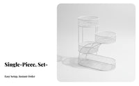 particle-proofproof cosmetic Case with Drawers Large Capacity Cosmetic organizer for Gift Givers