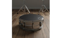 Wear Resistant 14 Inch Black Drum Head Anti-Slip Musical Instrument Accessory for Drummers