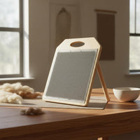 Carding Board Handmade Wool Blending Board Set Easy to Use Fiber Carding Tool for Textile Artists, Studio