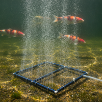 Aquarium Pond Nano Aeration Plate Stainless Steel Self-Sinking Oxygen Bar for Fish Tanks