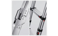 Stainless Steel Telescoping Ladder Extendable Telescopic Ladder Portable Adjustable for Homeowners, DIYers, Contractors