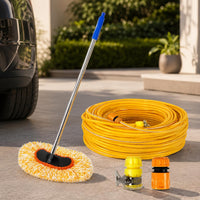 Car Wash Mop with Water Spray, Household Cotton Thread Brush, Soft Car Cleaning Tool, Does Not Damage Car Paint