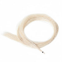 Tied End Horse Tail Hair Flexible Horsehair Bundle Weaving Use Bow Hair Replacement Long-Lasting