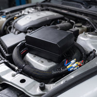 Relay Box with Pre-Wired Harness Heavy Duty Automotive Relay Fuse Box Hassle-Effortless Neat for DIY Mechanics, Engine Bay