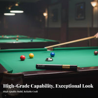 Carbon Fiber Cue Extender Extended Reach Carbon Fiber Cue Extension Billiards Stick Extender Lightweight Rapid Attachment