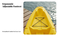 Sit-on-Top Kayak Sturdy Watersport Gear Lightweight Outsidedoor Gear for leisuRegarding Activityal Paddlers, Beginners, Kayaking, Aquatic Activities