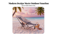 Foldable Design Highrear Reclining Camp Chair Includes Carrying Bag Highrear Camp Chair with drink Holder Stable Frame Portable Seating sturdy Duty for Campers, Anglers, Adults, Camping, Fishing, Picnics, spineyard