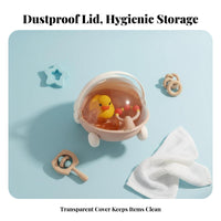 Portable infant Supply container Lightweight Nursery Organizer long-lasting for Newborns