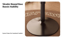 Minimalist Design Movable Coffee Table Multifunctional Adjustable Height Side Table Space Saving Living Room Furniture Sturdy & Long-Lasting for Apartment Dwellers, Homeowners, Telecommuting Workers, Bedroom, Balcony, Small Areas, Home Office