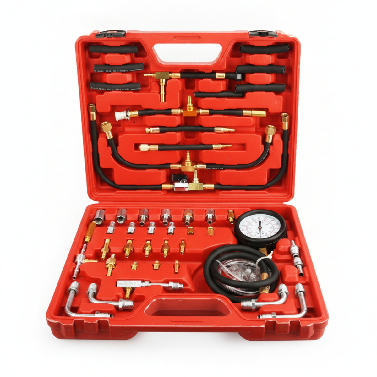 Troubleshooting Tool Easy Reading Molded Compartments Petrol Pressure Test Kit