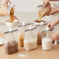 Food Bag Sealing Clip with Pour Spout, Moisture-proof Storage Clip for Kitchen Seasoning & Food Preservation