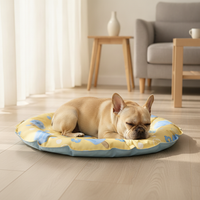 Pet Cooling Mat Summer Dog Cat Bed Round/Rectangular Ice Pad for Small Medium Dogs and Cats