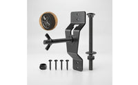 Spare Tire Carrier Bracket Wall-Mounted Spare Tire Carrier Bolt-on Steel for Enclosed Trailers, Garages