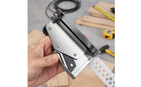 Handheld Cutting Tool with Adjustable Angle Guide Burr-Burrless Angle Cutter Compact Cutting Accessory Sturdy for DIYers, Workshop