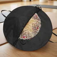 Diagonal Zipper Tutu Bag Nonwoven Round Tutu Bag Polypropylene Storage Soft-Sided for Dancers, Recital