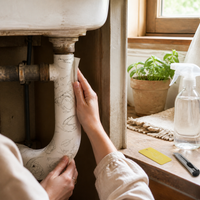 Pipe Cover Decorative Sticker for Gas, Drain, Heating Pipes - Self-Adhesive Wall Decal