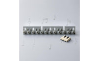 Raised Bumps Key Touch-Point Part Molded Tabs Keyboard Key Touch-Point Strip Good Conduction Conductive Rubber Strip High Sensitivity