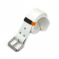 Freediving Weight Belt Adjustable Length Silicone Dive Belt Quick Release Buckle for Freedivers