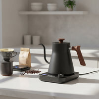 Temperature Control Electric Gooseneck Kettle Stainless Steel Gooseneck Kettle Digital Water Boiler Exact for Coffee Lovers, Baristas, Kitchen