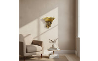 Wall-Attached Candle Holder with Display Shelf Sturdy Wall Sconce with Shelf Candle Sconce for Entryway