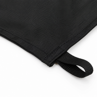 Camping Gear Tarp, Polyester, Black, 5000mm Waterproof, Outdoor Sun Shade