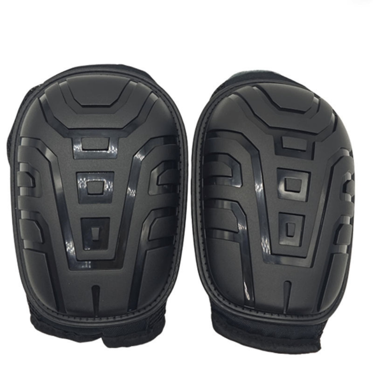 Encircling Knee Pads Impact-Resistant Knee Pads with Plastic Shell Padded Safeguarding Gear Long-Lasting for Cyclists