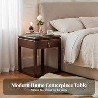 Mobile Design C-Shaped Rolling Table Lockable pivoting casters Household Furniture Modern design aestheticSaving for Apartment Dwellers, Home Workers, Homeowners, Living Room, Bedroom, Small Spaces, study corner