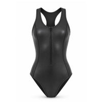 Wetsuit Vest with Front Zipper Racerback Wetsuit Top Neoprene Vest 2mm Swimwear Thermal for Swimmers, Swimming, Surfing