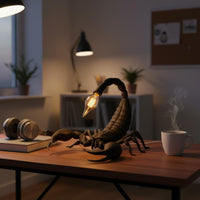 Creative Design Scorpion Desk Lamp Novelty Gift Scorpion Shaped Lamp Portable for Office