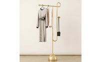 Floor Coat Rack Stable Coat Rack with Weighted Base Minimalist Elegant for Entryway, Bedroom