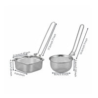 Hanging Hole Hot Pot Skimmer Basket Multi-Purpose Hot Pot Colander Multipurpose Stainless Steel Mesh Colander Rustproof