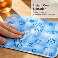 Cooling Gel Seat Cushion for Office Chairs and Students, Breathable Ice Pad for Summer
