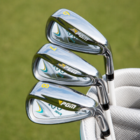 9 Golf Clubs Set for Men, Beginner Friendly Golf Club Package with Driver, Hybrid, Irons, Putter & Bag