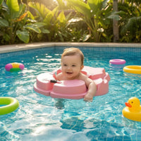 Non-Inflatable Children's Armpit Swim Buoy Safety Buckle Padded Swim Buoy Band Contoured Swimming Water Wings Easy to Wear
