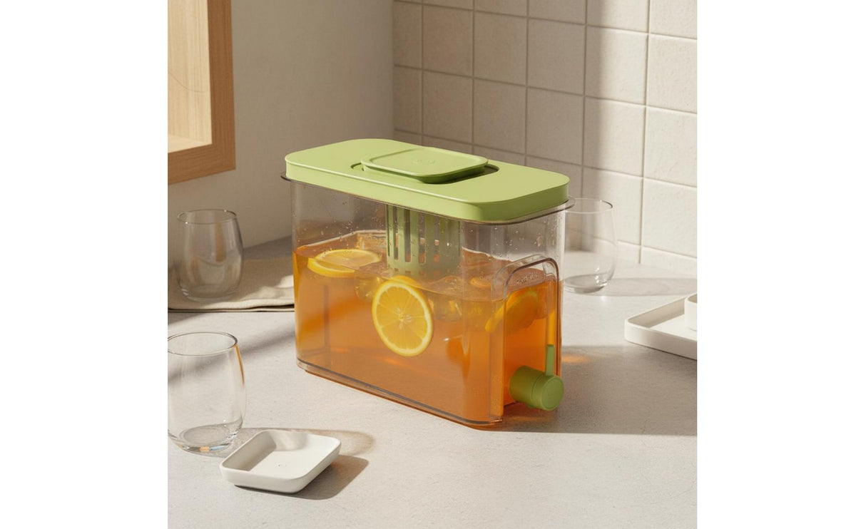 Faucet Drink Dispenser Leakproof Fridge Water Dispenser Removable Lid for Home