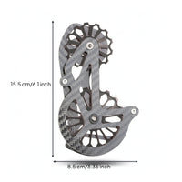 Carbon Fiber Derailleur Cage Aerodynamic Derailleur Cage with Oversized Pulleys Smooth