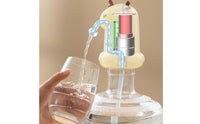 Single-Button-Button Operation Electric Bottled Water Dispenser Pump Easy to Use Automatic Water Dispenser Pump USB Rechargeable Household Appliance Compatible with 4.5L-18.9L Bottles for Home, Office
