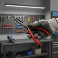 3 Pieces Sheet Metal Folding Pliers Carbon Steel Folding Sheet Metal Pliers Comfortable Grip Compact for Metalworkers