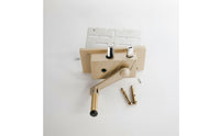 Manual Balcony Drying Rack Crank Handle Long-Lasting Clothes Rack Crank Handle Efficient Hardware Ergonomic for Laundry Room