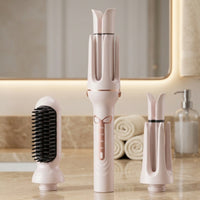 Electric 3-in-1 Hair Styler Beginner-Friendly Curling Iron for Travel