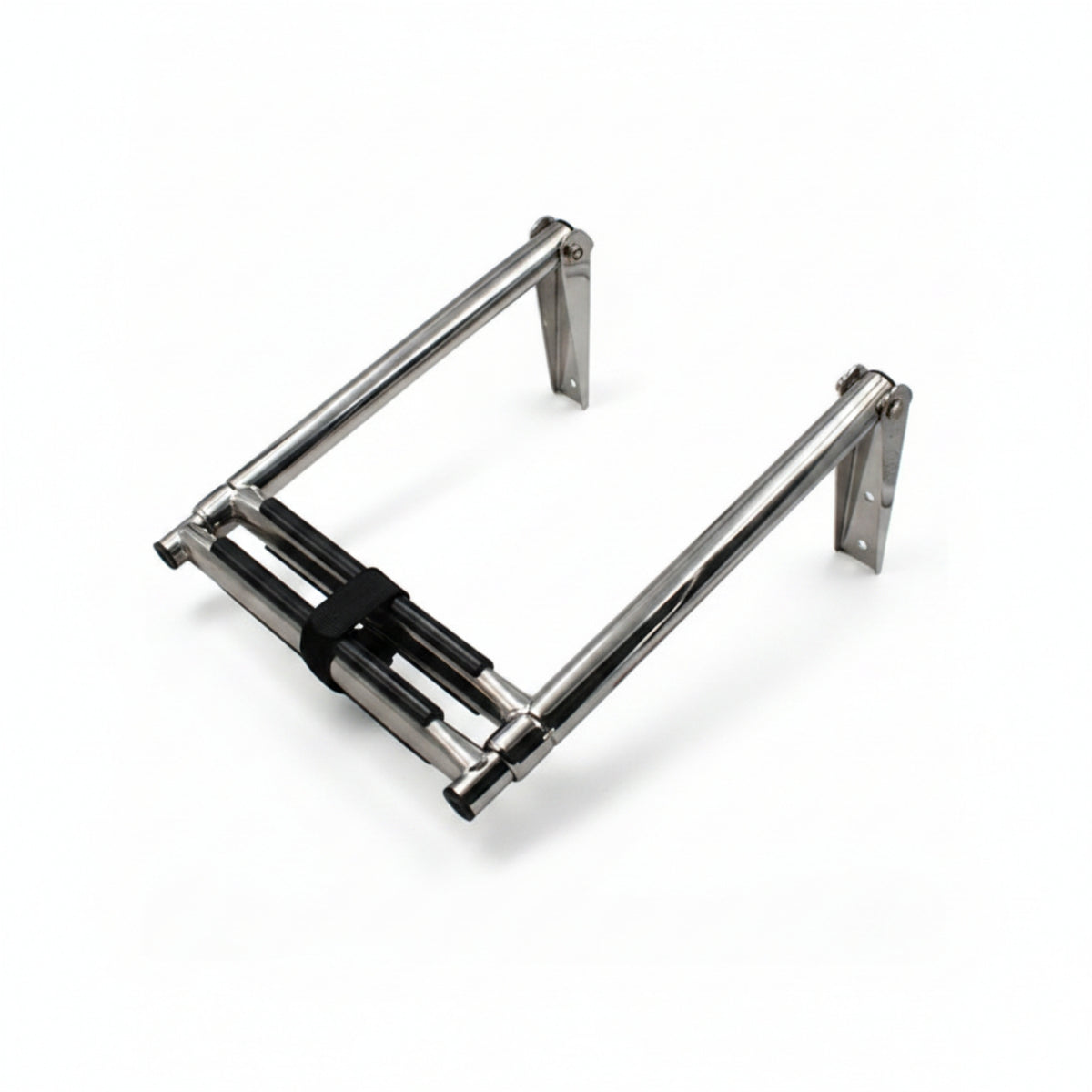 Boat Ladder Polished Metal Finish Folding Boat Ladder Foldable