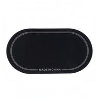 2 Pieces Flat Drum Safety Pad Printed Border Lines Drumhead Protector Easy to Install Drum Surface Protector Long-Lasting