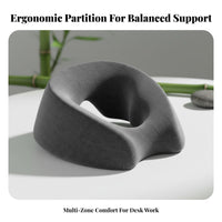 Slow Rebound Memory Foam Face Pillow Pressure Relief Memory Foam Face Cushion Ergonomic Design for Estheticians, Beauty Salon, Home, Bedroom