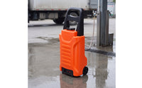 Mobile Portable Water Tank with Wheels Compact Water Tank with Wheels Leakleakproof Stabilized for Yards