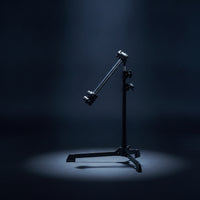 Chrome-Finished Cymbal Stand without Rod Cylindrical Cymbal Holder Stable Mount Sturdy for Rehearsal Space, Recording Studio