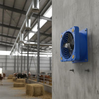 Cowshed Ventilation Fan High Air Volume Livestock Cooling Fan Pure Copper Engine Low Noise for Farmers, Farm, Workshop, Greenhouse