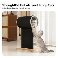 Cat Scratching board Dangling Balls Sisal Scratching Surface Vertical